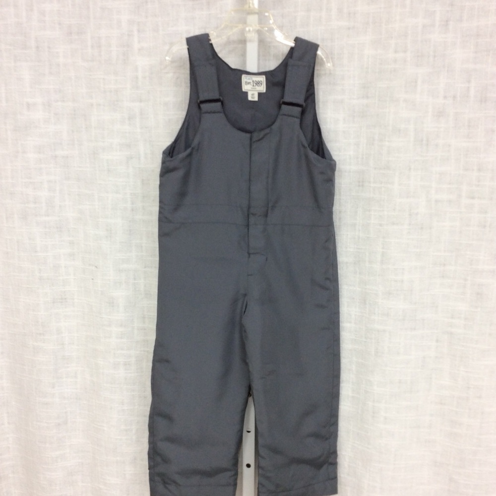 Boys Children’s Place Gray 4T Snow/Ski Bibs